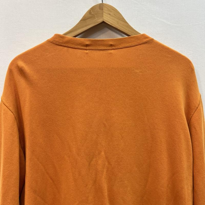 アベイシングエイプ A BATHING APE トレーナー 長袖 BABY MILO マイロ クルーネック スウェット トレーナー L 橙 / オレンジ / orange メンズ USED 古着 中古 50165525