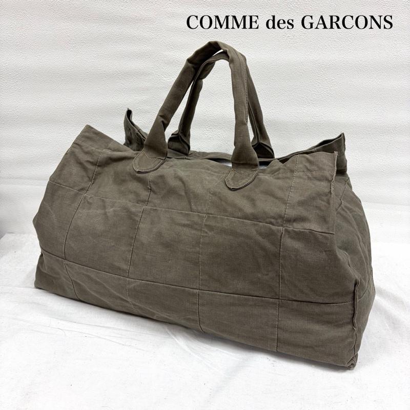 トリココムデギャルソン tricot COMME des GARSONS トートバッグ トートバッグ パッチワーク デザイン キャンバス トートバッグ ミリタリー 大容量 スナップボタン ユニセックス - レディース USED 古着 中古 50165535