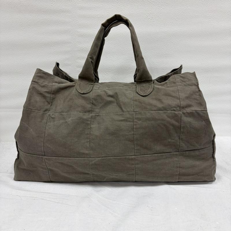 トリココムデギャルソン tricot COMME des GARSONS トートバッグ トートバッグ パッチワーク デザイン キャンバス トートバッグ ミリタリー 大容量 スナップボタン ユニセックス - レディース USED 古着 中古 50165535
