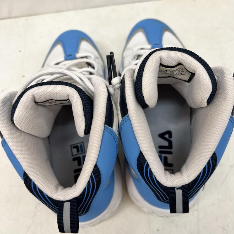 フィラ FILA スニーカー スニーカー MB FREE GUARD 1BM02039 147 マッシュバーン フリー ガード 26.0cm 白 / ホワイト / white X 水色 / ライトブルー / メンズ USED 古着 中古 50165545
