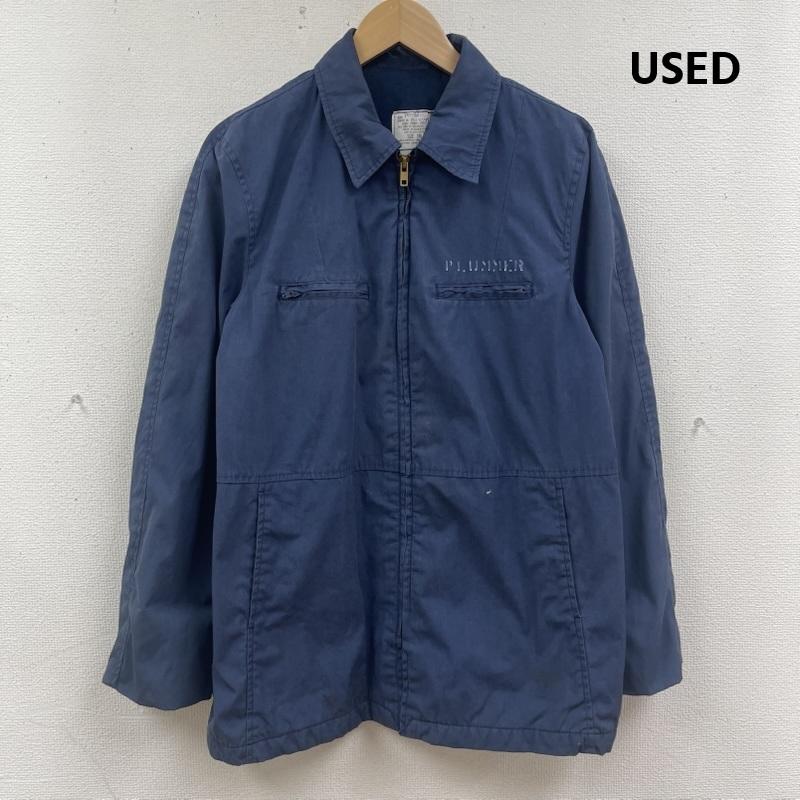 古着 USED ジャケット、上着 ジャンパー、ブルゾン 80s 8410-01-073-0303 NAVY ミリタリー ユーティリティ サブマリン ジャケット 紺 / ネイビー / navy メンズ USED 古着 中古 50165546