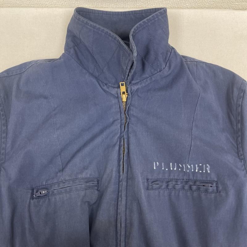 古着 USED ジャケット、上着 ジャンパー、ブルゾン 80s 8410-01-073-0303 NAVY ミリタリー ユーティリティ サブマリン ジャケット 紺 / ネイビー / navy メンズ USED 古着 中古 50165546