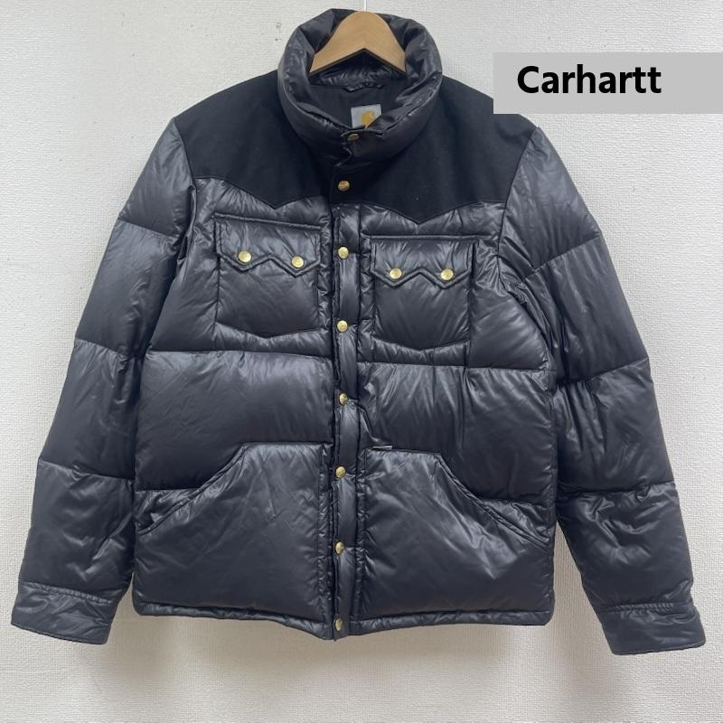 カーハート Carhartt ジャケット、上着 ダウンジャケット ウエスタンヨーク 切替 ダウン ジャケット ACE-04828 XL 黒 / ブラック / black メンズ USED 古着 中古 50165555