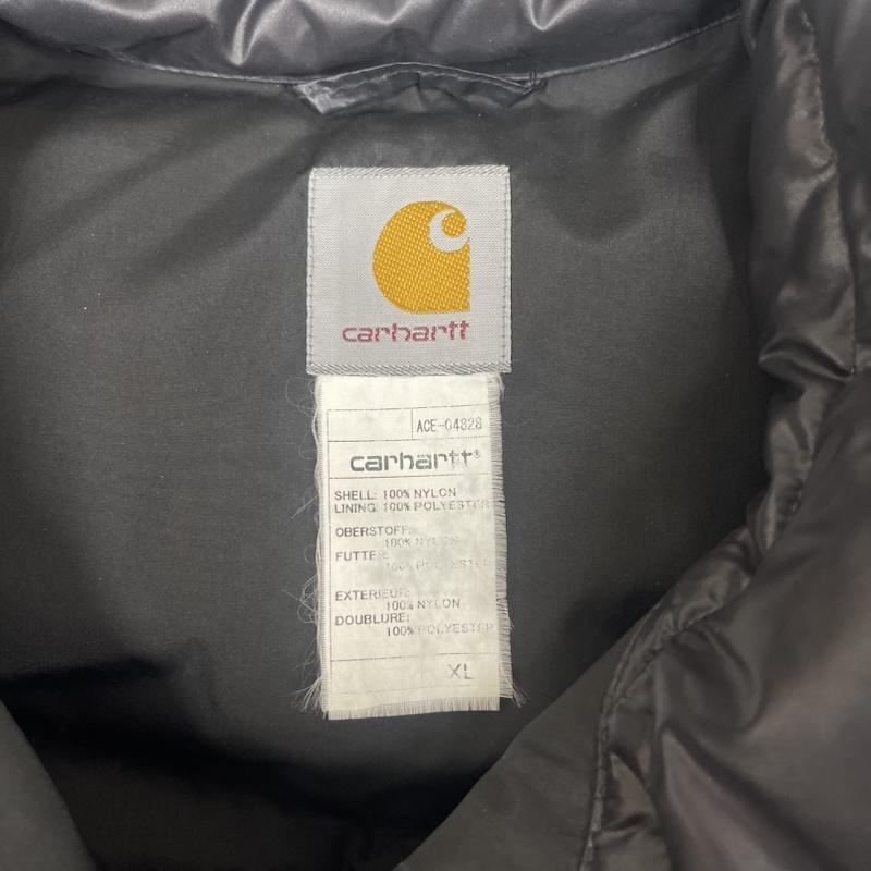 カーハート Carhartt ジャケット、上着 ダウンジャケット ウエスタンヨーク 切替 ダウン ジャケット ACE-04828 XL 黒 / ブラック / black メンズ USED 古着 中古 50165555