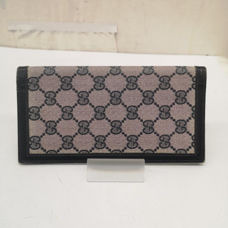 グッチ GUCCI 財布 長財布 80s オールド 長財布 札入れ GGスプリーム - 桃 / ピンク / pink レディース USED 古着 中古 50165570