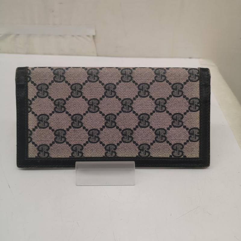グッチ GUCCI 財布 長財布 80s オールド 長財布 札入れ GGスプリーム - 桃 / ピンク / pink レディース USED 古着 中古 50165570