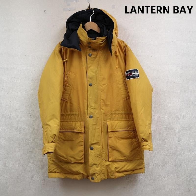 古着 USED ジャケット、上着 ダウンジャケット LANTERN BAY ロゴ刺繡 ワッペン 2WAY レイヤード オーバーサイズ ダウンコート M 黄 / イエロー / yellow メンズ USED 古着 中古 50165574