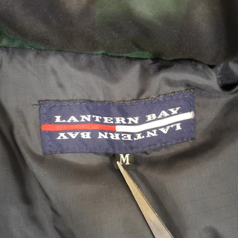 古着 USED ジャケット、上着 ダウンジャケット LANTERN BAY ロゴ刺繡 ワッペン 2WAY レイヤード オーバーサイズ ダウンコート M 黄 / イエロー / yellow メンズ USED 古着 中古 50165574