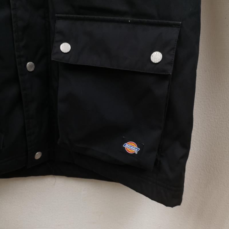 ディッキーズ Dickies ジャケット、上着 ジャケット、ブレザー ツートーン バイカラー 切り替え マルチカラー スナップボタン フラップポケット マウンテンパーカー L 灰 / グレー / gray メンズ USED 古着 中古 50165579