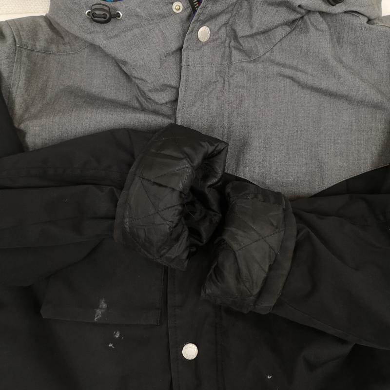 ディッキーズ Dickies ジャケット、上着 ジャケット、ブレザー ツートーン バイカラー 切り替え マルチカラー スナップボタン フラップポケット マウンテンパーカー L 灰 / グレー / gray メンズ USED 古着 中古 50165579