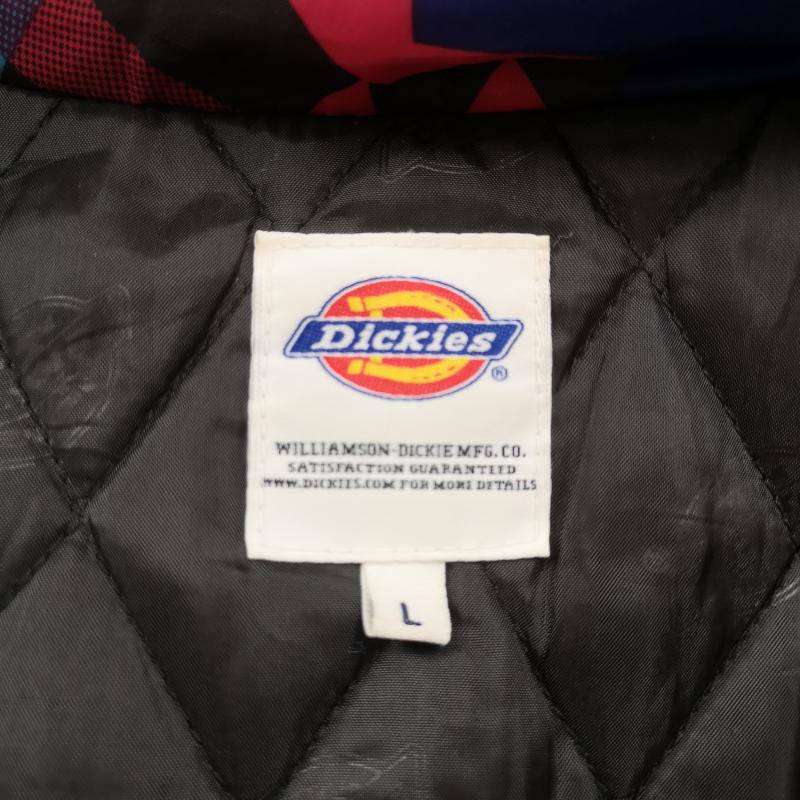 ディッキーズ Dickies ジャケット、上着 ジャケット、ブレザー ツートーン バイカラー 切り替え マルチカラー スナップボタン フラップポケット マウンテンパーカー L 灰 / グレー / gray メンズ USED 古着 中古 50165579