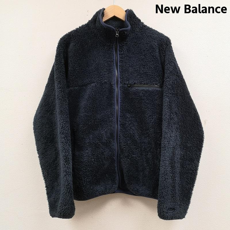 ニューバランス New Balance ジャケット、上着 ジャケット、ブレザー パイピング ロゴ刺繍 フリース ボアジャケット JMJL7786 S 緑 / グリーン / green メンズ USED 古着 中古 50165592