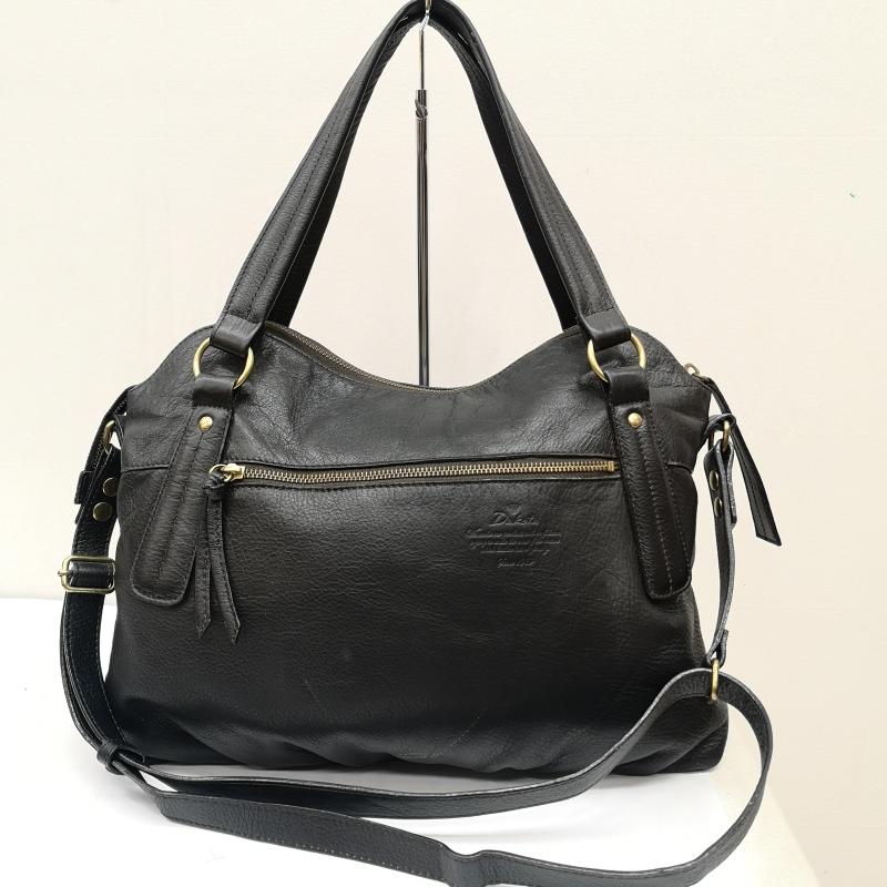 ダコタ Dakota ショルダーバッグ ショルダーバッグ 2WAY レザー ショルダーバッグ ハンドバッグ - 黒 / ブラック / black レディース USED 古着 中古 50165593