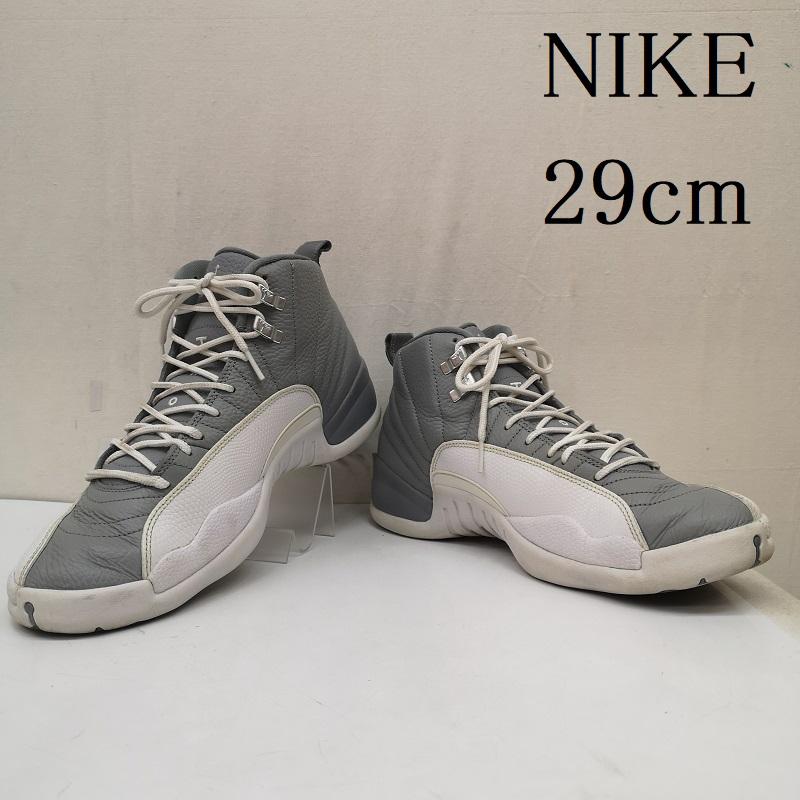 ナイキ NIKE スニーカー スニーカー Air Jordan 12 Retro ステルスグレー ハイカットスニーカー CT8013-015 29.0cm 白 / ホワイト / white X 灰 / グレー / gray メンズ USED 古着 中古 50165596