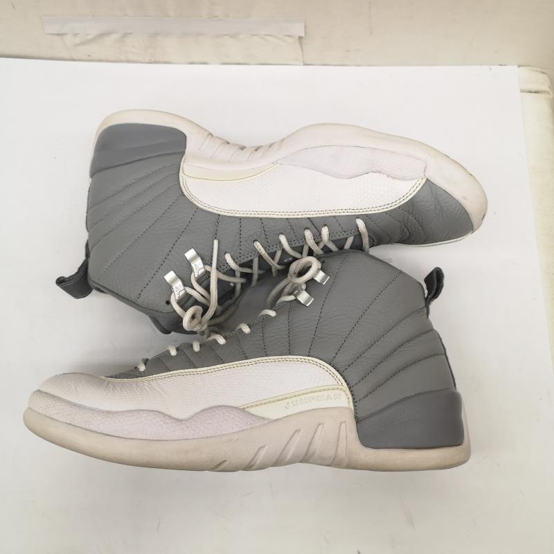 ナイキ NIKE スニーカー スニーカー Air Jordan 12 Retro ステルスグレー ハイカットスニーカー CT8013-015 29.0cm 白 / ホワイト / white X 灰 / グレー / gray メンズ USED 古着 中古 50165596