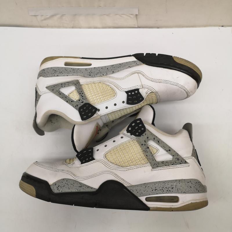 ナイキ NIKE スニーカー スニーカー AIR JORDAN 4 RETRO White Cement ホワイトセメント 840606-192 28.0cm 白 / ホワイト / white メンズ USED 古着 中古 50165600