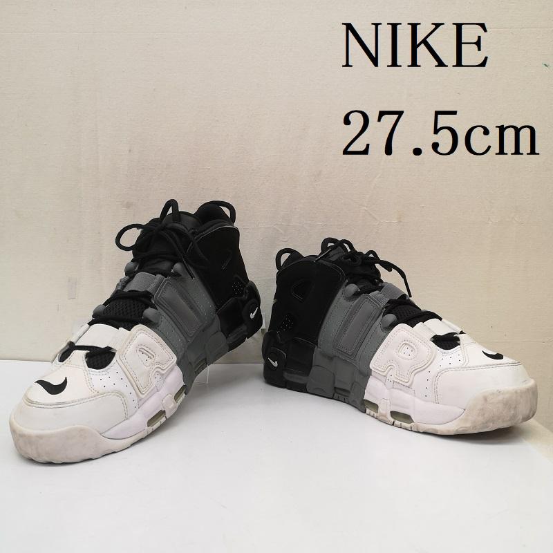 ナイキ NIKE スニーカー スニーカー AIR MORE UPTEMPO 96 モアテン TRI-COLOR 2017年製 エアモアアップテンポ トリコロール 921948-002 27.5cm 白 / ホワイト / white X 黒 / ブラック / black X 灰 / グレー / gray メンズ USED 古着 中古 50165601