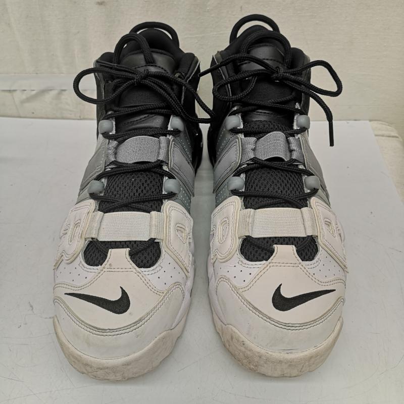 ナイキ NIKE スニーカー スニーカー AIR MORE UPTEMPO 96 モアテン TRI-COLOR 2017年製 エアモアアップテンポ トリコロール 921948-002 27.5cm 白 / ホワイト / white X 黒 / ブラック / black X 灰 / グレー / gray メンズ USED 古着 中古 50165601