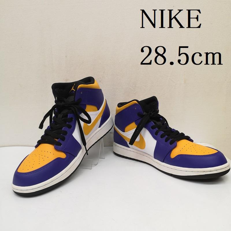 ナイキ NIKE スニーカー スニーカー AIR JORDAN 1 MID エアジョーダン1 ミッド スニーカー DQ8426-517 28.5cm メンズ USED 古着 中古 50165604