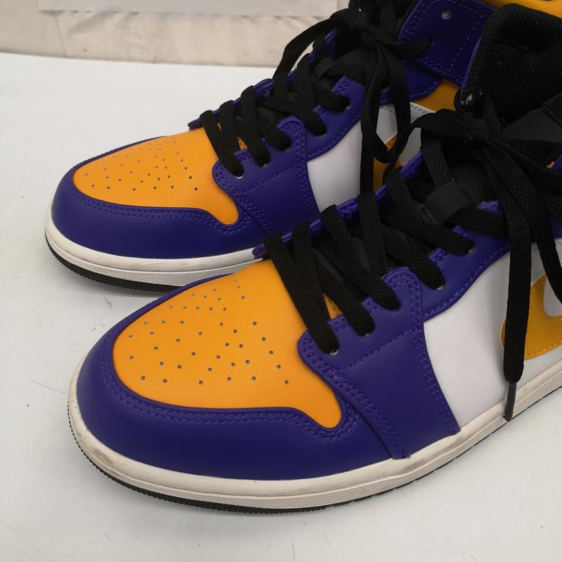 ナイキ NIKE スニーカー スニーカー AIR JORDAN 1 MID エアジョーダン1 ミッド スニーカー DQ8426-517 28.5cm メンズ USED 古着 中古 50165604