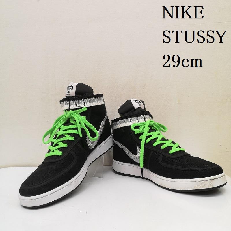 ナイキ NIKE スニーカー スニーカー Stussy VANDAL SP DX5425-001 2022年製 ステューシー バンダル スニーカー 29.0cm 黒 / ブラック / black メンズ USED 古着 中古 50165611