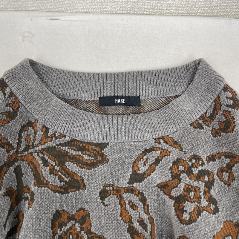 ハレ HARE ニット、セーター 長袖 モールJQ ジャガード フラワー プルオーバー ニット セーター HA020589Ad FREE マルチカラー / マルチカラー / multicolor メンズ USED 古着 中古 50165620