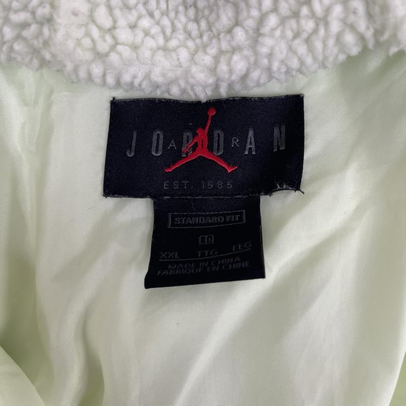エアジョーダン AIR JORDAN ジャケット、上着 ジャンパー、ブルゾン Jordan Sport DNA FZ HOODIE フリース ボア ジャケット ジャンパー CT3565-701 XXL 黄緑 / イエローグリーン / メンズ USED 古着 中古 50165624