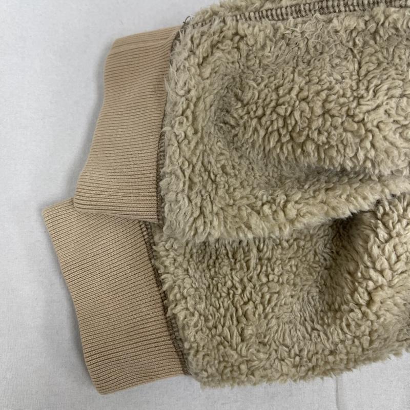 古着 USED ジャケット、上着 ジャンパー、ブルゾン Abercrombie & Fitch ジップアップ ボアフリース パーカー ジャケット XXL ベージュ / ベージュ / beige メンズ USED 古着 中古 50165626