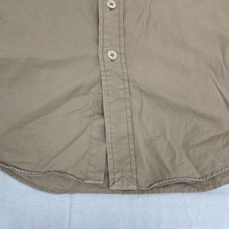 ポロバイラルフローレン Polo by RALPH LAUREN シャツ、ブラウス 長袖 フラップ ダブルポケット 長袖 カジュアル ワーク シャツ XL ベージュ / ベージュ / beige メンズ USED 古着 中古 50165628