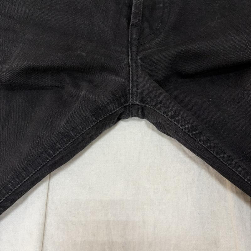 マックキューアレキサンダーマックイーン McQ Alexander McQueen パンツ デニム、ジーンズ バックポケット embroidery ブラックスキニーパンツ 28インチ 無地 黒 / ブラック / black メンズ USED 古着 中古 50165629