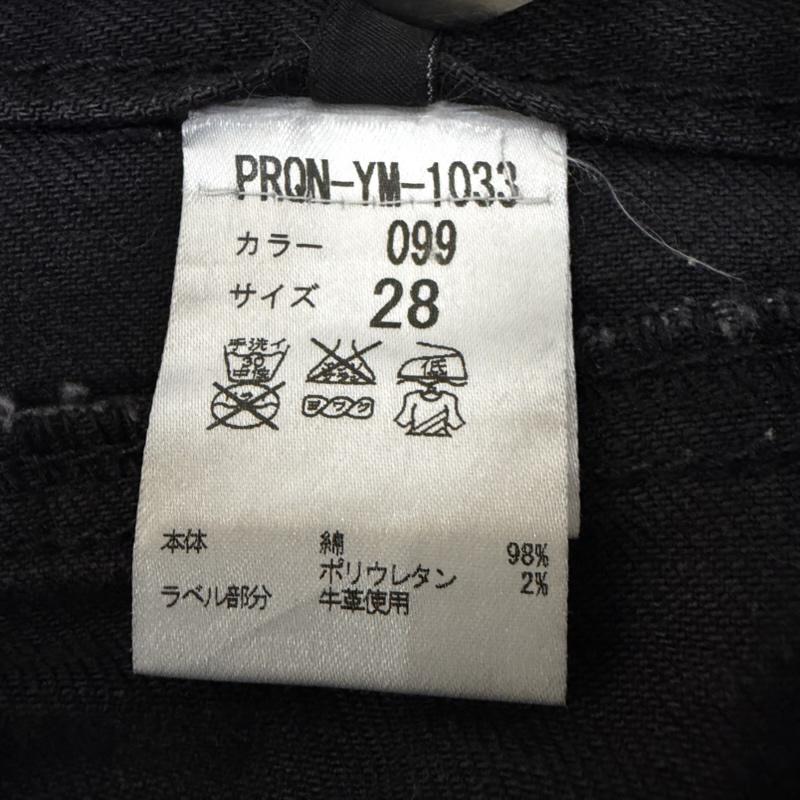 マックキューアレキサンダーマックイーン McQ Alexander McQueen パンツ デニム、ジーンズ バックポケット embroidery ブラックスキニーパンツ 28インチ 無地 黒 / ブラック / black メンズ USED 古着 中古 50165629