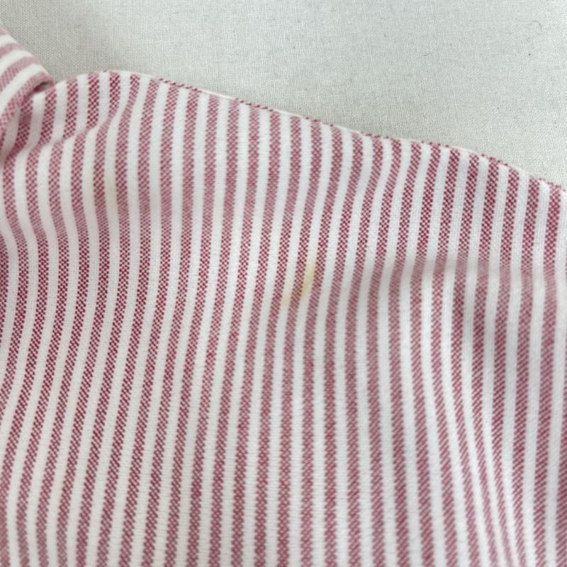 ラルフローレン RALPHLAUREN シャツ、ブラウス 長袖 ポニー刺繍 ストライプ柄 長袖 カジュアル ワイシャツ L 桃 / ピンク / pink メンズ USED 古着 中古 50165631
