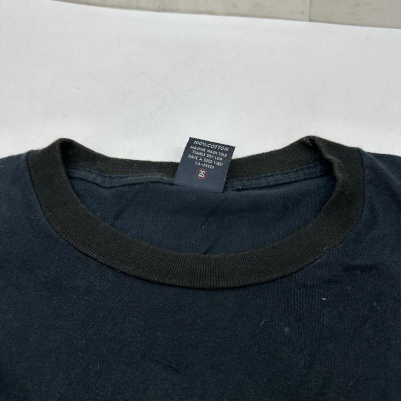 ステューシー STUSSY Tシャツ 半袖 90s USA製 紺タグ World Tour Tee ワールドツアー プリント Tシャツ M 黒 / ブラック / black メンズ USED 古着 中古 50165634