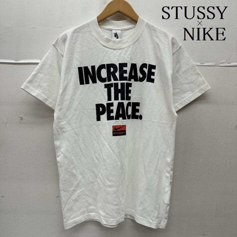 ステューシー STUSSY Tシャツ 半袖 NIKE Increase The Peace T-Shirt プリント Tシャツ CU9253-100 M 白 / ホワイト / white メンズ USED 古着 中古 50165636