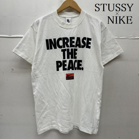 ステューシー STUSSY Tシャツ 半袖 NIKE Increase The Peace T-Shirt プリント Tシャツ CU9253-100 M 白 / ホワイト / white メンズ USED 古着 中古 50165636