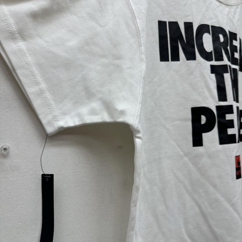 ステューシー STUSSY Tシャツ 半袖 NIKE Increase The Peace T-Shirt プリント Tシャツ CU9253-100 M 白 / ホワイト / white メンズ USED 古着 中古 50165636