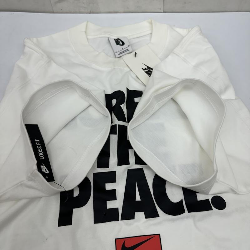 ステューシー STUSSY Tシャツ 半袖 NIKE Increase The Peace T-Shirt プリント Tシャツ CU9253-100 M 白 / ホワイト / white メンズ USED 古着 中古 50165636