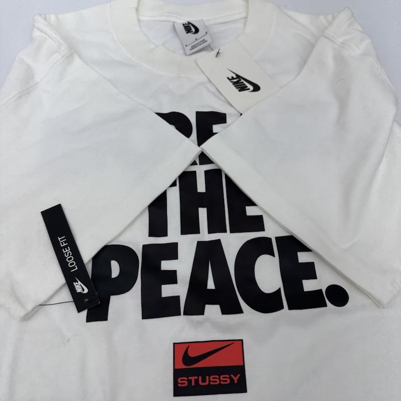 ステューシー STUSSY Tシャツ 半袖 NIKE Increase The Peace T-Shirt プリント Tシャツ CU9253-100 M 白 / ホワイト / white メンズ USED 古着 中古 50165636