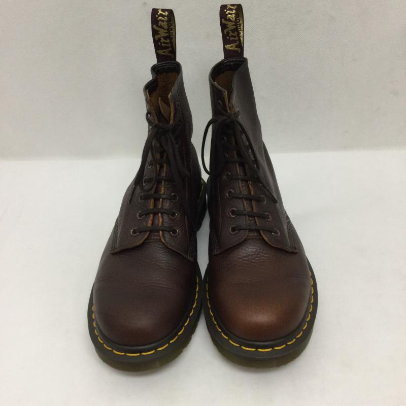ドクターマーチン Dr.Martens ブーツ ショートブーツ dr.martens 1460　DARK TAN　ABANDON　8ホール　イングランド製 UK：7 茶 / ブラウン / brown メンズ USED 古着 中古 50165646