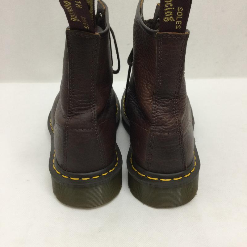 ドクターマーチン Dr.Martens ブーツ ショートブーツ dr.martens 1460　DARK TAN　ABANDON　8ホール　イングランド製 UK：7 茶 / ブラウン / brown メンズ USED 古着 中古 50165646