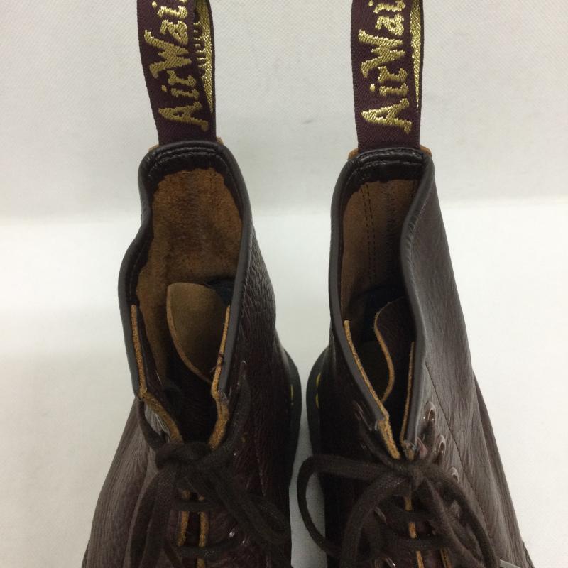 ドクターマーチン Dr.Martens ブーツ ショートブーツ dr.martens 1460　DARK TAN　ABANDON　8ホール　イングランド製 UK：7 茶 / ブラウン / brown メンズ USED 古着 中古 50165646