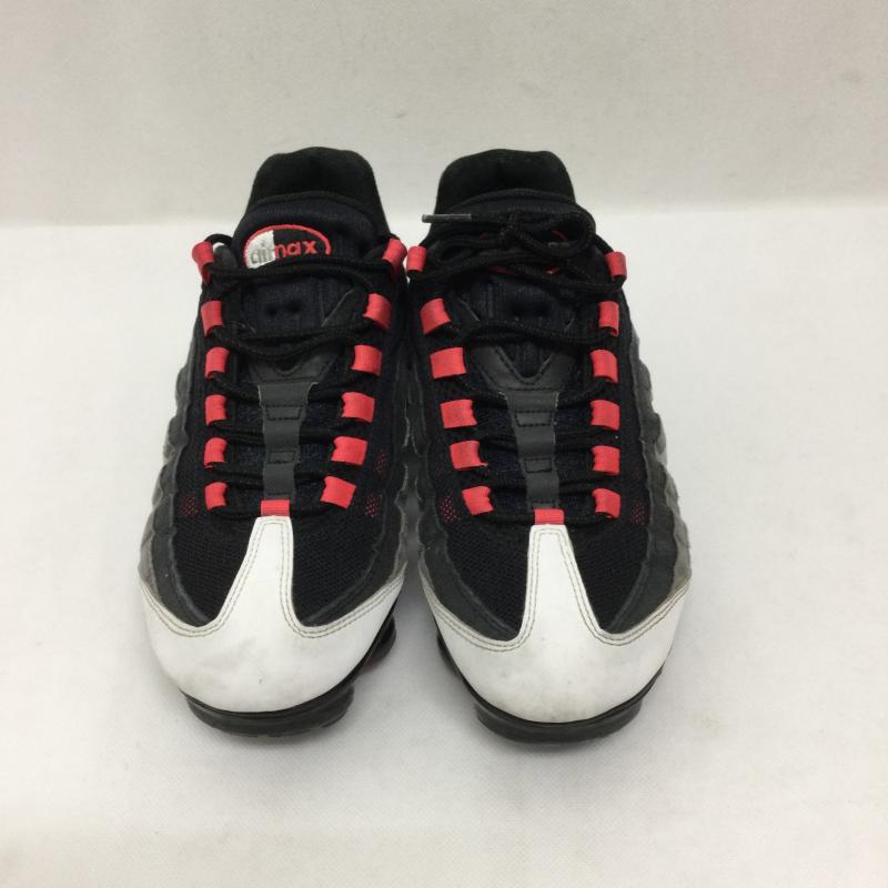 ナイキ NIKE スニーカー スニーカー ナイキ エアヴェイパーマックス95 ホットレッド AJ7292-101 25.5cm 白 / ホワイト / white X 黒 / ブラック / black X 灰 / グレー / gray メンズ USED 古着 中古 50165649