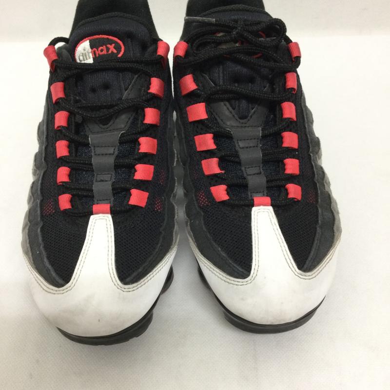 ナイキ NIKE スニーカー スニーカー ナイキ エアヴェイパーマックス95 ホットレッド AJ7292-101 25.5cm 白 / ホワイト / white X 黒 / ブラック / black X 灰 / グレー / gray メンズ USED 古着 中古 50165649