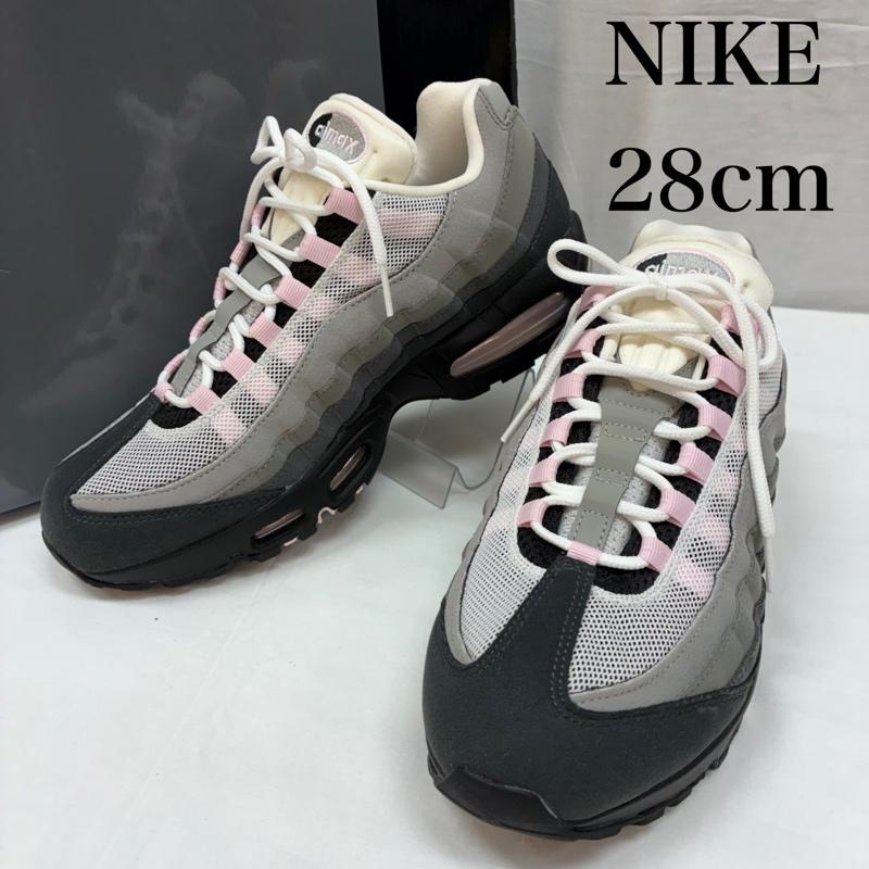 ナイキ NIKE スニーカー スニーカー WMNS AIR MAX 95 BIG BUBBLE ウィメンズ エア マックス 95 オリジナル ビッグバブル HJ5996-001ローカット スニーカー 28.0cm メンズ USED 古着 中古 50165650