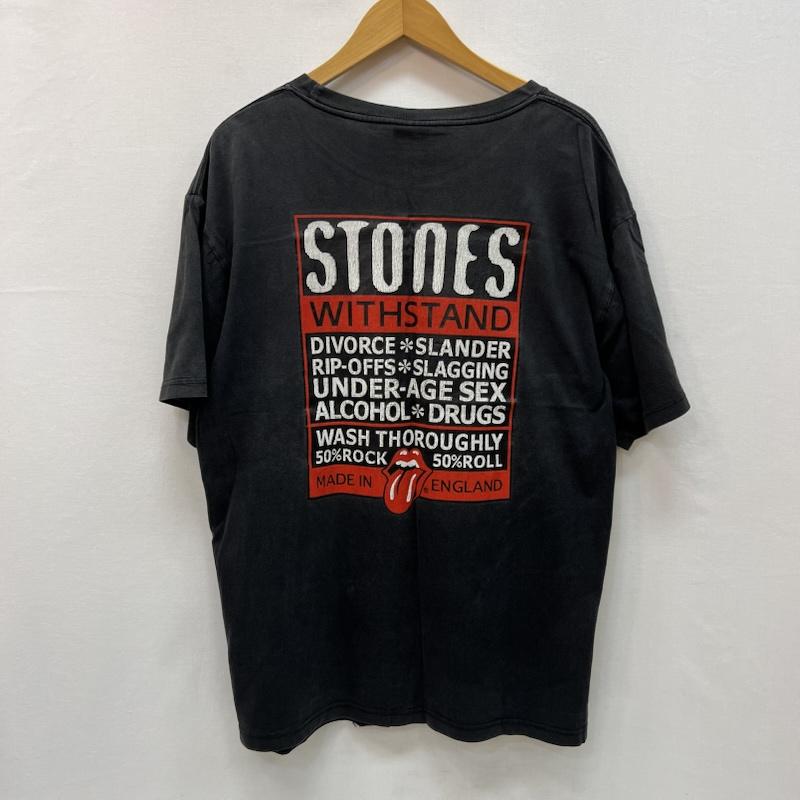 ヴィンテージ VINTAGE Tシャツ 半袖 00s ROLLING STONES ローリングストーンズ バンドＴシャツ - 黒 / ブラック / black メンズ USED 古着 中古 50165654