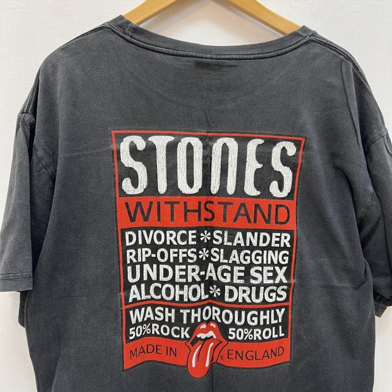 ヴィンテージ VINTAGE Tシャツ 半袖 00s ROLLING STONES ローリングストーンズ バンドＴシャツ - 黒 / ブラック / black メンズ USED 古着 中古 50165654