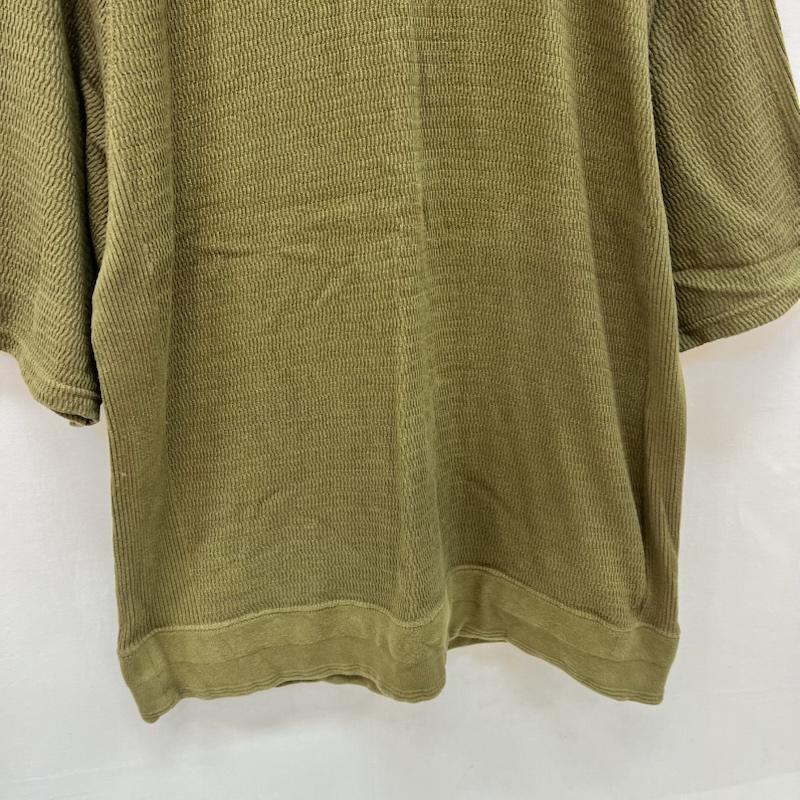 フラットヘッド FLATHEAD Tシャツ 半袖 サーマル ラグランTシャツ FN-THW-001 L カーキオリーブ / カーキオリーブ / メンズ USED 古着 中古 50165660