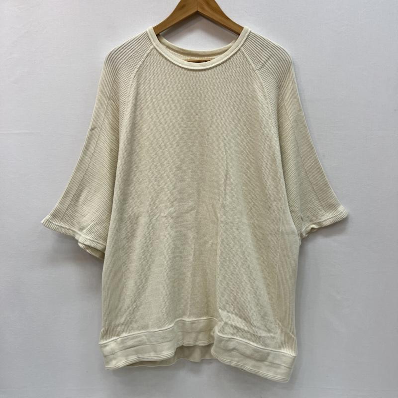フラットヘッド FLATHEAD Tシャツ 半袖 サーマル ラグランTシャツ FN-THW-001 L アイボリー / アイボリー / メンズ USED 古着 中古 50165662