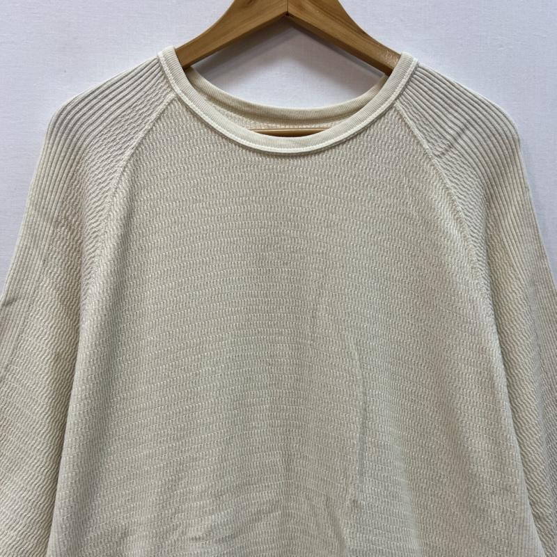 フラットヘッド FLATHEAD Tシャツ 半袖 サーマル ラグランTシャツ FN-THW-001 L アイボリー / アイボリー / メンズ USED 古着 中古 50165662