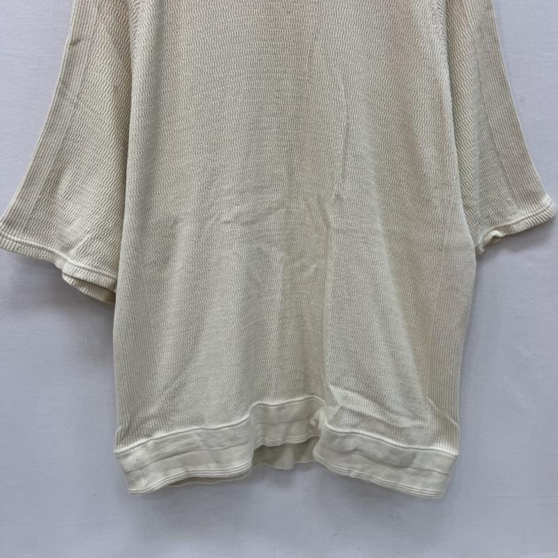 フラットヘッド FLATHEAD Tシャツ 半袖 サーマル ラグランTシャツ FN-THW-001 L アイボリー / アイボリー / メンズ USED 古着 中古 50165662